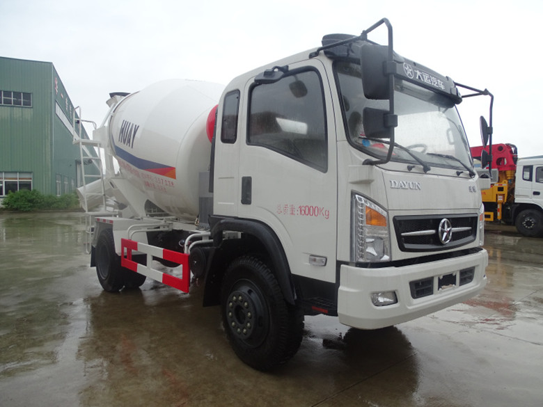 6方攪拌車大運運途配置參數